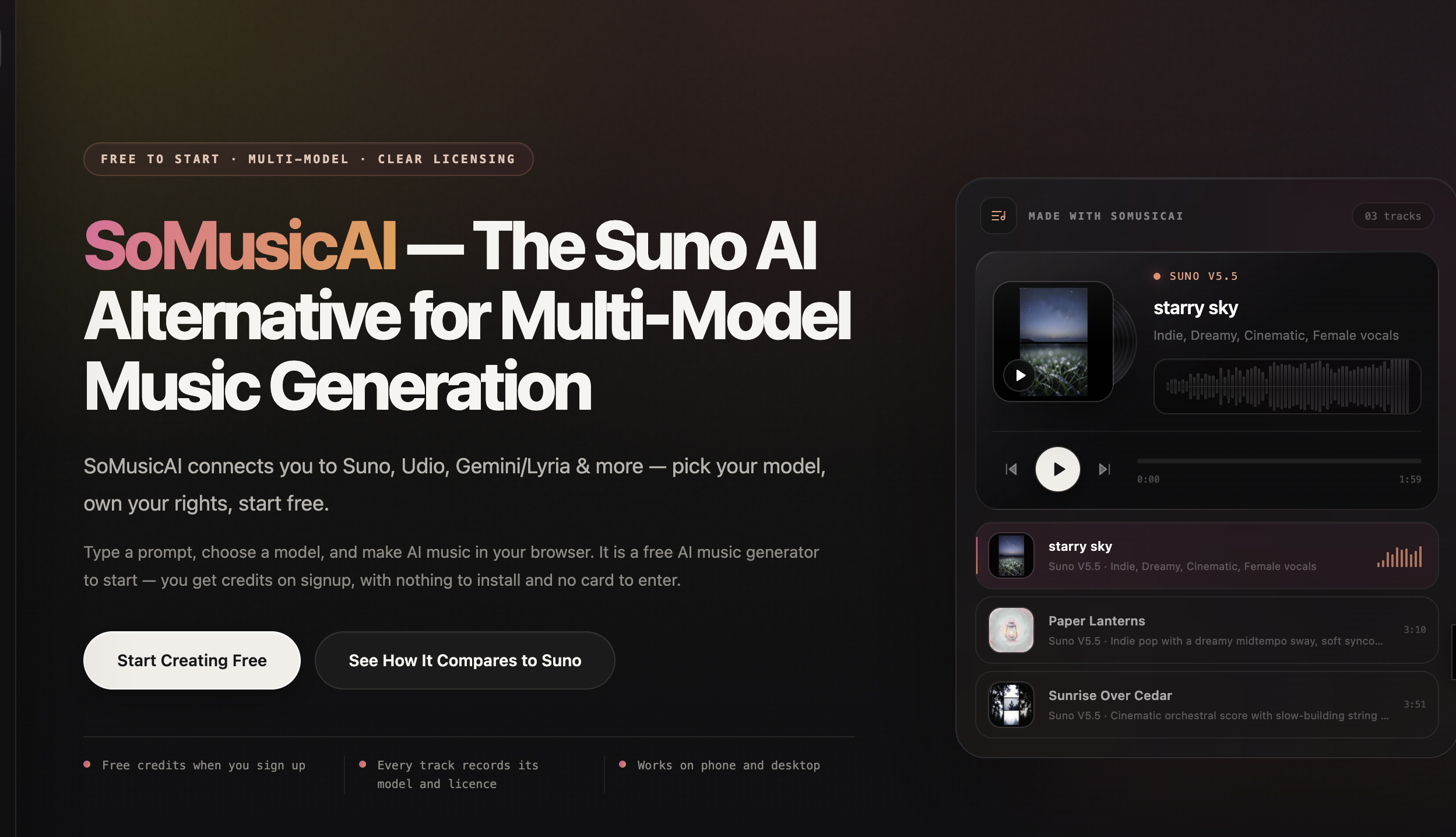 SoMusicAI: AI Music Generation Studio