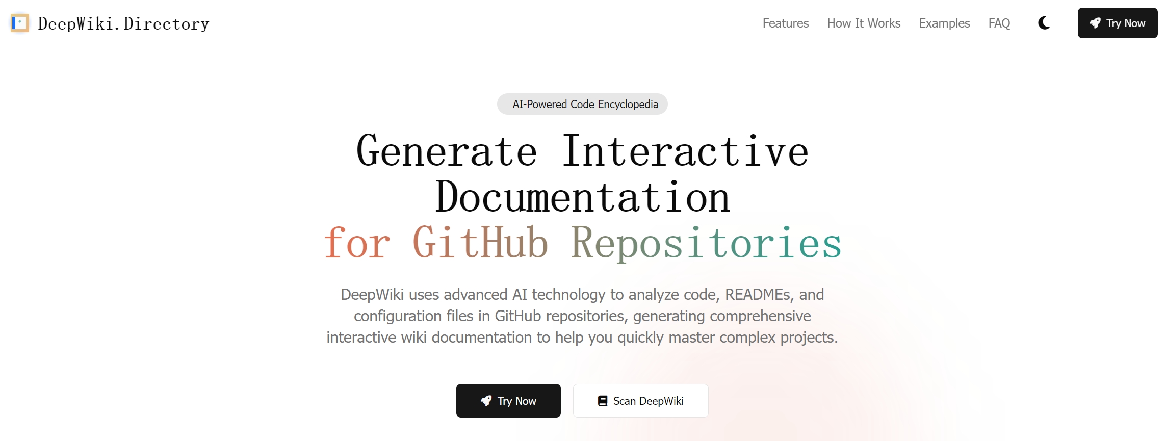 DeepWiki Directory